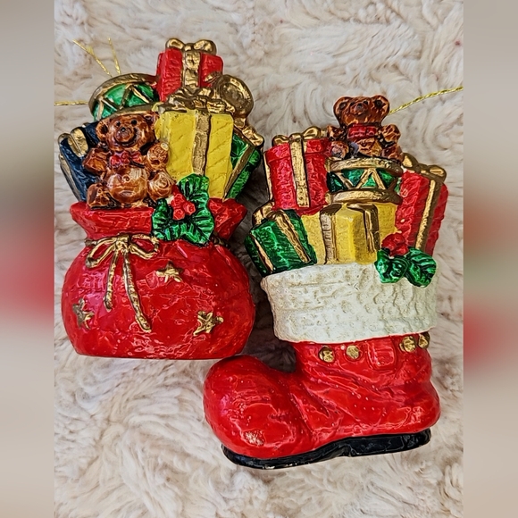 Vintage 60s Old World Antique Christmas Ornaments EUC - Picture 7 of 10